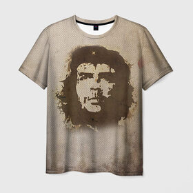 Мужская футболка 3D с принтом Че Гевара 2 в Кировске, 100% полиэфир | прямой крой, круглый вырез горловины, длина до линии бедер | ernesto che guevara | куба | революционер | революция | ретро | эрнесто че гевара