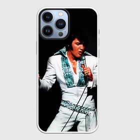 Чехол для iPhone 13 Pro Max с принтом Элвис 3 в Кировске,  |  | elvis presley | rock n roll | музыка | ретро | рок н ролл | элвис пресли