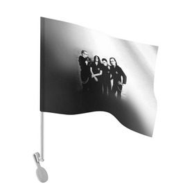 Флаг для автомобиля с принтом Агата Кристи 1 в Кировске, 100% полиэстер | Размер: 30*21 см | агата кристи