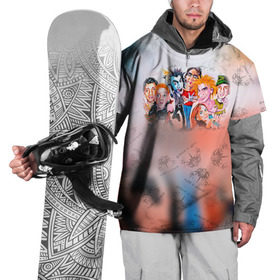 Накидка на куртку 3D с принтом Король и Шут в Кировске, 100% полиэстер |  | Тематика изображения на принте: король и шут