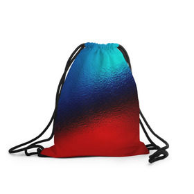 Рюкзак-мешок 3D с принтом Цветовой переход красный в Кировске, 100% полиэстер | плотность ткани — 200 г/м2, размер — 35 х 45 см; лямки — толстые шнурки, застежка на шнуровке, без карманов и подкладки | цветовой переход