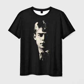 Мужская футболка 3D с принтом Есенин в Кировске, 100% полиэфир | прямой крой, круглый вырез горловины, длина до линии бедер | Тематика изображения на принте: есенин