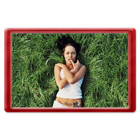Магнит 45*70 с принтом Джоли Анджелина в Кировске, Пластик | Размер: 78*52 мм; Размер печати: 70*45 | анджелина | девушка | джоли | лежит | тату