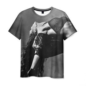 Мужская футболка 3D с принтом Девушка на пилоне в Кировске, 100% полиэфир | прямой крой, круглый вырез горловины, длина до линии бедер | девушка | красивая | на пилоне | страстная | танец
