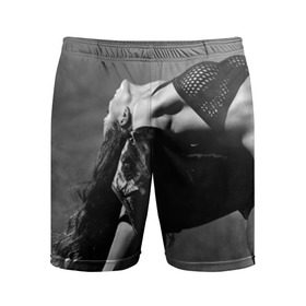 Мужские шорты 3D спортивные с принтом Девушка на пилоне в Кировске,  |  | Тематика изображения на принте: девушка | красивая | на пилоне | страстная | танец