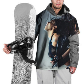 Накидка на куртку 3D с принтом Девушка на пилоне в Кировске, 100% полиэстер |  | Тематика изображения на принте: девушка | красивая | пилон | страсть | танец