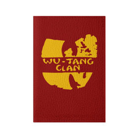 Обложка для паспорта матовая кожа с принтом Wu Tang Clan в Кировске, натуральная матовая кожа | размер 19,3 х 13,7 см; прозрачные пластиковые крепления | Тематика изображения на принте: method man | tang clan | wu tang clan