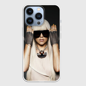 Чехол для iPhone 13 Pro с принтом Lady Gaga в Кировске,  |  | lady gaga | блондинка | звезда | знаменитость | леди гаага | очки | певица | поп | эпатаж | эпатажная