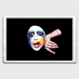 Магнит 45*70 с принтом Lady Gaga в Кировске, Пластик | Размер: 78*52 мм; Размер печати: 70*45 | Тематика изображения на принте: lady gaga | взгляд | звезда | знаменитость | леди гаага | певица | поп | портрет | эпатаж | эпатажная