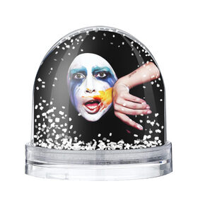 Снежный шар с принтом Lady Gaga в Кировске, Пластик | Изображение внутри шара печатается на глянцевой фотобумаге с двух сторон | lady gaga | взгляд | звезда | знаменитость | леди гаага | певица | поп | портрет | эпатаж | эпатажная