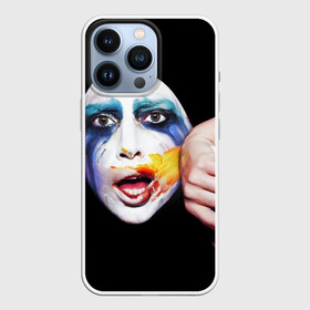 Чехол для iPhone 13 Pro с принтом Lady Gaga в Кировске,  |  | lady gaga | взгляд | звезда | знаменитость | леди гаага | певица | поп | портрет | эпатаж | эпатажная