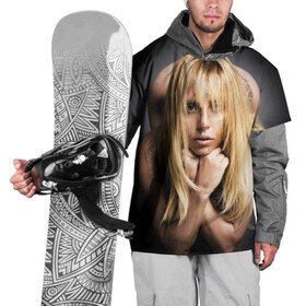 Накидка на куртку 3D с принтом Lady Gaga в Кировске, 100% полиэстер |  | 