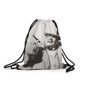 Рюкзак-мешок 3D с принтом Penguin в Кировске, 100% полиэстер | плотность ткани — 200 г/м2, размер — 35 х 45 см; лямки — толстые шнурки, застежка на шнуровке, без карманов и подкладки | penguin | комиксы | пингвин