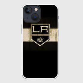 Чехол для iPhone 13 mini с принтом Лос Анджелес Кингз в Кировске,  |  | nhl | лос анджелес кингз | нхл | хоккеист | хоккей