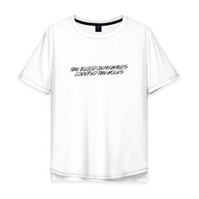 Мужская футболка хлопок Oversize с принтом BMTH - Empire в Кировске, 100% хлопок | свободный крой, круглый ворот, “спинка” длиннее передней части | 
