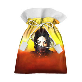 Подарочный 3D мешок с принтом Michael Jackson в Кировске, 100% полиэстер | Размер: 29*39 см | майкл джексон