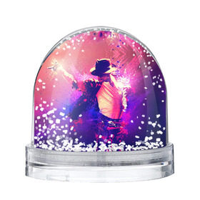Снежный шар с принтом Michael Jackson в Кировске, Пластик | Изображение внутри шара печатается на глянцевой фотобумаге с двух сторон | джексон | майкл