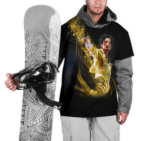 Накидка на куртку 3D с принтом Michael Jackson в Кировске, 100% полиэстер |  | майкл джексон