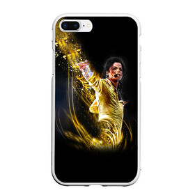 Чехол для iPhone 7Plus/8 Plus матовый с принтом Michael Jackson в Кировске, Силикон | Область печати: задняя сторона чехла, без боковых панелей | майкл джексон