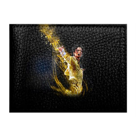 Обложка для студенческого билета с принтом Michael Jackson в Кировске, натуральная кожа | Размер: 11*8 см; Печать на всей внешней стороне | Тематика изображения на принте: майкл джексон