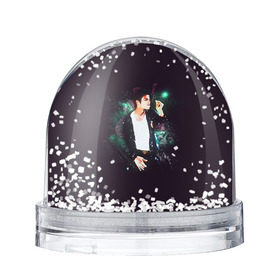 Снежный шар с принтом Michael Jackson в Кировске, Пластик | Изображение внутри шара печатается на глянцевой фотобумаге с двух сторон | майкл джексон