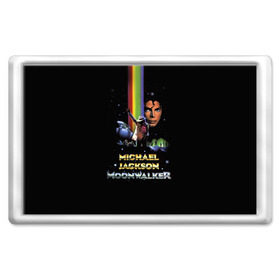 Магнит 45*70 с принтом Michael Jackson в Кировске, Пластик | Размер: 78*52 мм; Размер печати: 70*45 | майкл джексон