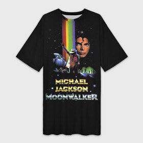Платье-футболка 3D с принтом Michael Jackson в Кировске,  |  | майкл джексон