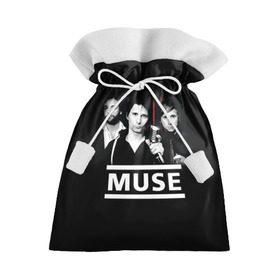 Подарочный 3D мешок с принтом Muse в Кировске, 100% полиэстер | Размер: 29*39 см | 