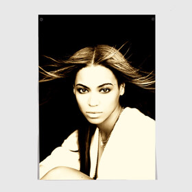 Постер с принтом Beyonce в Кировске, 100% бумага
 | бумага, плотность 150 мг. Матовая, но за счет высокого коэффициента гладкости имеет небольшой блеск и дает на свету блики, но в отличии от глянцевой бумаги не покрыта лаком | beyonce | бейонсе | музыка