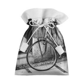 Подарочный 3D мешок с принтом Велосипед в Кировске, 100% полиэстер | Размер: 29*39 см | bike | байк | велосипед | италия | стиль
