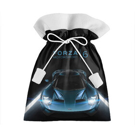 Подарочный 3D мешок с принтом Forza в Кировске, 100% полиэстер | Размер: 29*39 см | Тематика изображения на принте: forza | motorsport | авто | игра | машина
