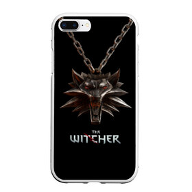 Чехол для iPhone 7Plus/8 Plus матовый с принтом The Witcher в Кировске, Силикон | Область печати: задняя сторона чехла, без боковых панелей | ведьмак