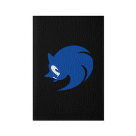 Обложка для паспорта матовая кожа с принтом Sonic X logo в Кировске, натуральная матовая кожа | размер 19,3 х 13,7 см; прозрачные пластиковые крепления | hedgehog | sega | sonic | sonic x | sonic x logologo | соник