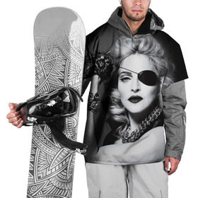 Накидка на куртку 3D с принтом Мадонна в Кировске, 100% полиэстер |  | madonna louise ciccone | автор песен | актриса | американская певица | мадонна луиза чикконе | писательница | продюсер | танцовщица