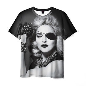 Мужская футболка 3D с принтом Мадонна в Кировске, 100% полиэфир | прямой крой, круглый вырез горловины, длина до линии бедер | madonna louise ciccone | автор песен | актриса | американская певица | мадонна луиза чикконе | писательница | продюсер | танцовщица