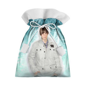 Подарочный 3D мешок с принтом Джастин Бибер в Кировске, 100% полиэстер | Размер: 29*39 см | джастин бибер | музыкант | певец