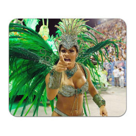 Коврик прямоугольный с принтом Карнавал в Рио в Кировске, натуральный каучук | размер 230 х 185 мм; запечатка лицевой стороны | 
