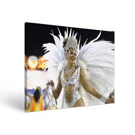Холст прямоугольный с принтом Карнавал в Рио в Кировске, 100% ПВХ |  | Тематика изображения на принте: бразилия