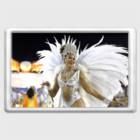 Магнит 45*70 с принтом Карнавал в Рио в Кировске, Пластик | Размер: 78*52 мм; Размер печати: 70*45 | бразилия