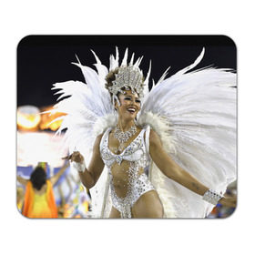 Коврик прямоугольный с принтом Карнавал в Рио в Кировске, натуральный каучук | размер 230 х 185 мм; запечатка лицевой стороны | Тематика изображения на принте: бразилия