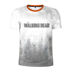 Мужская футболка 3D спортивная с принтом The Walking Dead в Кировске, 100% полиэстер с улучшенными характеристиками | приталенный силуэт, круглая горловина, широкие плечи, сужается к линии бедра | the walking dead | кино | мертвецы | ужасы | ходячие