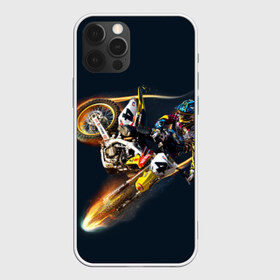 Чехол для iPhone 12 Pro Max с принтом Motorcycle Racing в Кировске, Силикон |  | Тематика изображения на принте: motocross | motorcycle racing | мотоцикл