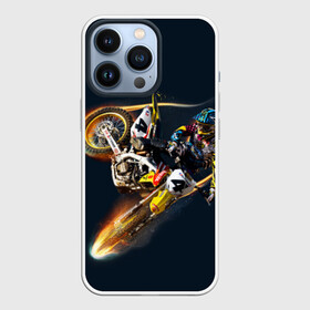 Чехол для iPhone 13 Pro с принтом Motorcycle Racing в Кировске,  |  | Тематика изображения на принте: motocross | motorcycle racing | мотоцикл