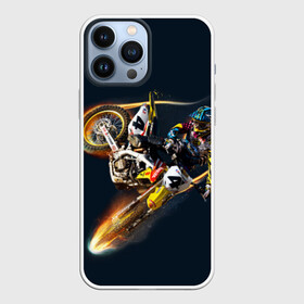 Чехол для iPhone 13 Pro Max с принтом Motorcycle Racing в Кировске,  |  | Тематика изображения на принте: motocross | motorcycle racing | мотоцикл