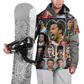 Накидка на куртку 3D с принтом Алессандро Дель Пьеро - лучший в Кировске, 100% полиэстер |  | alessandro del piero | алессандро дель пьеро | лучшие футболисты | любимые игроки | самые крутые | сердце | футбол | я люблю