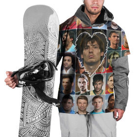 Накидка на куртку 3D с принтом Давид Сильва - лучший в Кировске, 100% полиэстер |  | david silva | давид сильва | лучшие футболисты | любимые игроки | самые крутые | сердце | футбол | я люблю