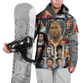 Накидка на куртку 3D с принтом Дидье Дрогба - лучший в Кировске, 100% полиэстер |  | didier drogba | дидье дрогба | лучшие футболисты | любимые игроки | самые крутые | сердце | футбол | я люблю