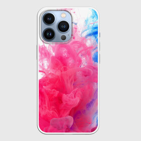 Чехол для iPhone 13 Pro с принтом Взрыв красок в Кировске,  |  | Тематика изображения на принте: краски | розовый | яркий