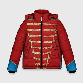 Зимняя куртка для мальчиков 3D с принтом Пиджак Майкла Джексона в Кировске, ткань верха — 100% полиэстер; подклад — 100% полиэстер, утеплитель — 100% полиэстер | длина ниже бедра, удлиненная спинка, воротник стойка и отстегивающийся капюшон. Есть боковые карманы с листочкой на кнопках, утяжки по низу изделия и внутренний карман на молнии. 

Предусмотрены светоотражающий принт на спинке, радужный светоотражающий элемент на пуллере молнии и на резинке для утяжки | Тематика изображения на принте: jackson | michael | джексон | костюм | майкл | одежда | пиджак
