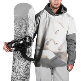Накидка на куртку 3D с принтом Хлоя Морец в Кировске, 100% полиэстер |  | Тематика изображения на принте: chloe | moretz | волна | кино | пипец